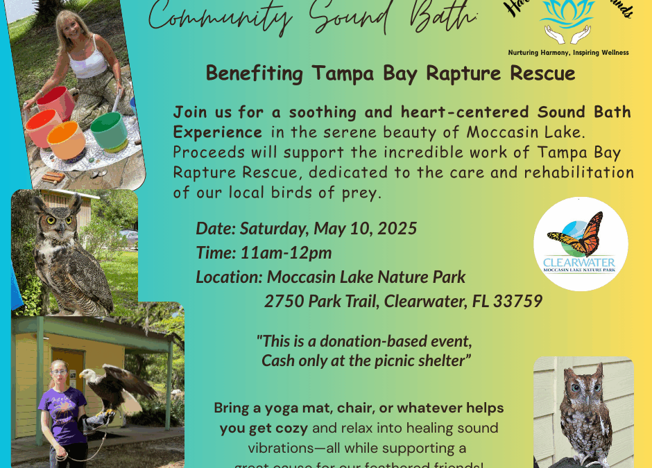 May 10th 2025: Community Sound Bath
